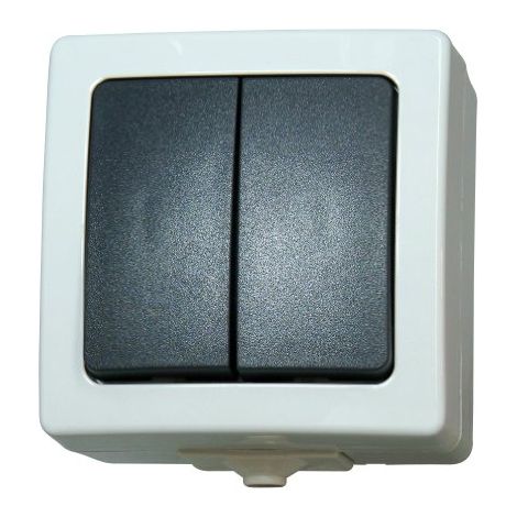 Interruptor AP/FR Nautic gris (1/3)