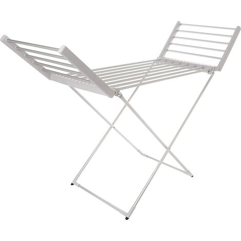 Extra Large Winged Freestanding Heated Clothes Airer with Cover (1/2)