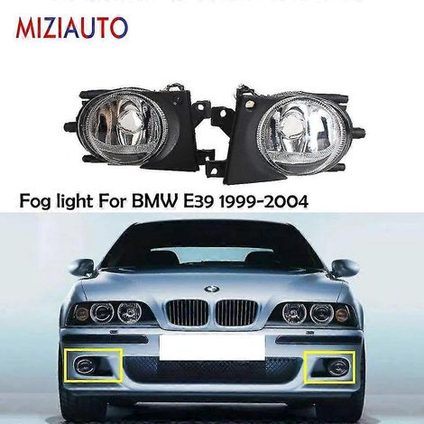 Phare antibrouillard de remplacement pour BMW E39 (1999-2004) sans ampoules, compatible avec les kits de phares BMW M5. Accessoires auto - Style - 2CPS (1/5)