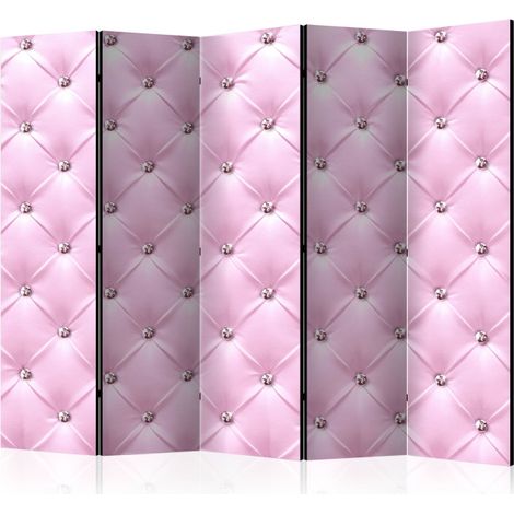 Paravent 5 Volets "Pink Lady" 172x225cm (1/2)