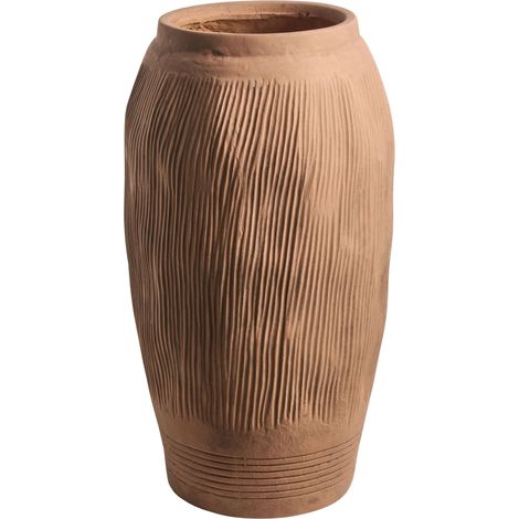 Blumenvase TRIKALA 50 cm Hellbraun
