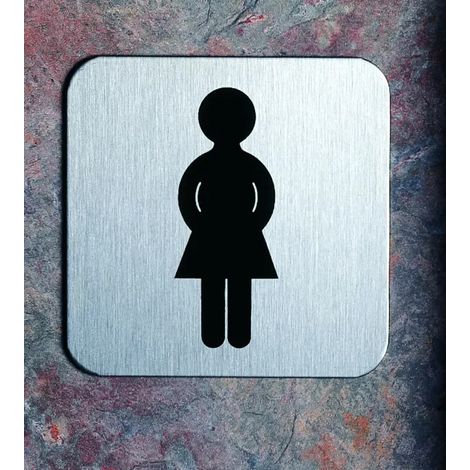 Pictogramme inox - Femme