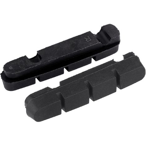 Lot de 2 plaquettes de frein silencieuses et efficaces pour vélo de route, en caoutchouc. (1/5)