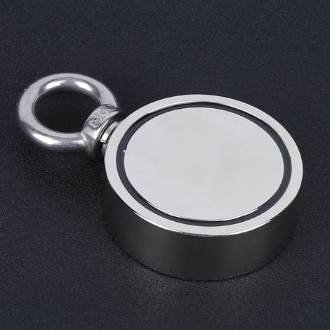 Bergungsmagnet Tiefsee Doppelseitig Einzelring Maximale Traglast 441 lbs 200 kg D75 3 (1/5)