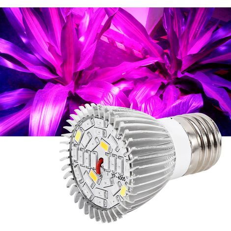 E27 LED-Pflanzenlampe, Vollspektrum, 5 W, DIY-Hydroponik-Pflanzenlampe, Blumenlampe (1/5)