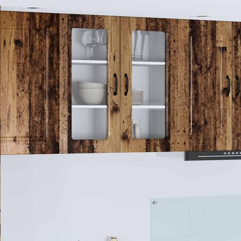 Küchenschrank Kalmar Altholz 80 x 31 x 80 cm Holzwerkstoff