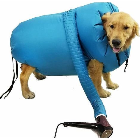 Bolsa de secado portátil para perros – Tejido Oxford de alta densidad – Secado a 360° en 20 minutos – Apta para secadores de pelo (1/5)