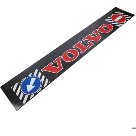 Volvo guardabarros inscripción roja semi-remolque 40x240cm