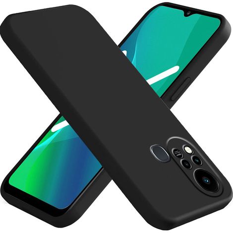 Schutzhülle für Infinix Hot 11s, Silikon Lite, Schwarz (1/3)