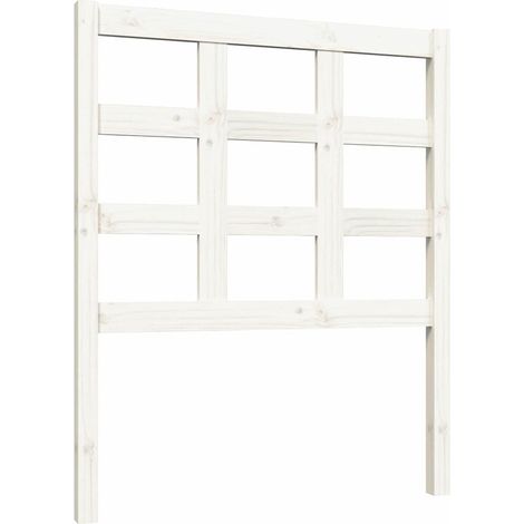 Maison Exclusive - Cabecero de cama madera maciza de pino blanco (1/5)