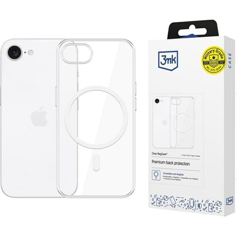 Apple iPhone 16E - 3mk Clear MagCase (1/5)