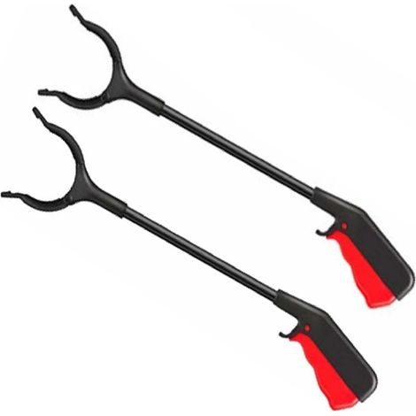 2 Pinces De Préhension, Outil De Ramassage Léger 60 Cm, Pour Jardin Et Maison, Aide Personnes Âgées (1/5)