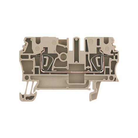 Conector de riel pasante ZDU 2.5 O