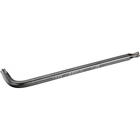 BAHCO - Clés mâles longues à tête sphérique pour vis TORX®, finition phosphatée