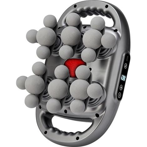 Pistolet de massage à 22 têtes, pistolet de massage musculaire avec 9 modes de massage et 9 vitesses réglables, masseur pour le cou, les jambes, le dos et les épaules, masseur dorsal