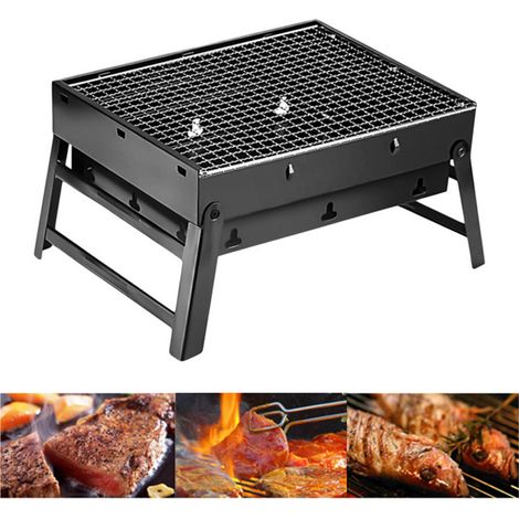 Tragbarer Grill – Tragbarer, faltbarer Mini-Grill (1/5)