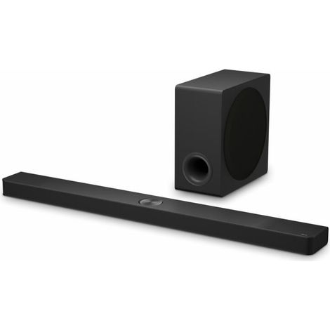 LG – Barre de son bluetooth 5.1.3 570W avec caisson sans fil – 11 haut-parleurs – Dolby Atmos – S90TY