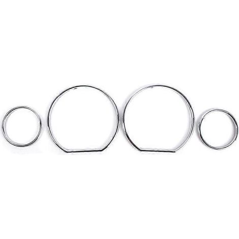 Anillo del panel de instrumentos del velocímetro para BMW Serie 3 E36 1994-1999 con velocímetro VDO（） (1/5)