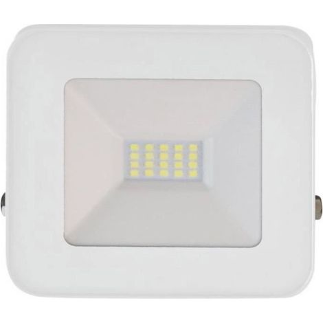 1 projecteur LED extérieur, 20 W, blanc lumière du jour 6500 K, IP65, pour éclairage jardin et façade