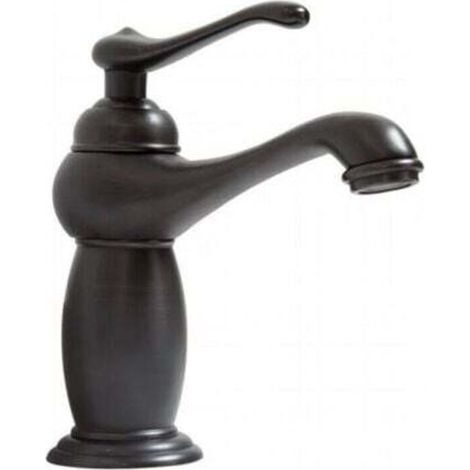 Black brass ceramic basin tap, retro hot and cold water basin tap, bathroom countertop basin tap
