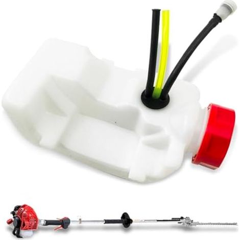 Réservoir de carburant compatible avec Shindaiwa AH230, LE230, TCX230, C230, F230, T230, P230 - Remplacement pour A038000431, A038000430 (1/4)