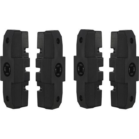 Patins de Frein, 4 Pièces Patins de Frein pour Magura Hs11/ Hs22/ Hs24/ Hs33 Haute Performance de Freinage, Patins de Frein Vélo Patins de Frein Noir pour Frein Hydraulique sur Jante (1/5)