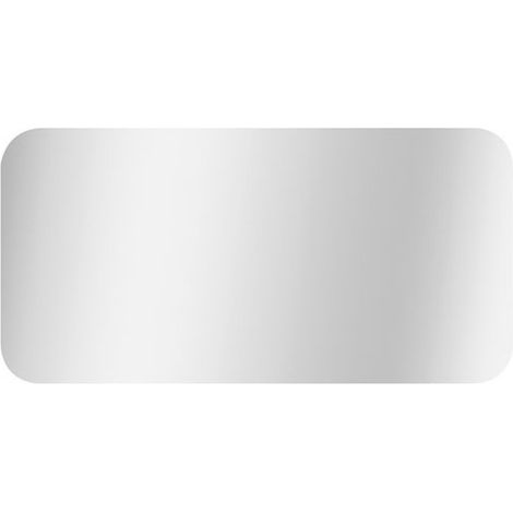 Miroir Bords Polis Coins Arrondis 80x40cm - Mp Glass (1/2)