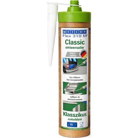 Adesivo e sigillante WEICON Flex 310 M CLASSIC, polimero MS grigio, 280 ml (1/3)