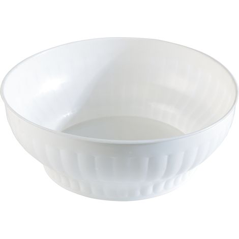 INSALATIERA Ø mm 240 x h.85 - bianca  - ECOPLAST