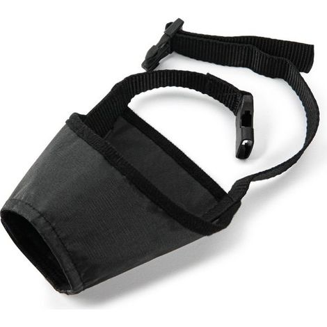 Bozal para perros, Paquete de 2, Bozal antimordeduras, Bozal antiladridos, Bozal transpirable y ajustable, Bozal para beber agua, Negro, 3XL (1/5)
