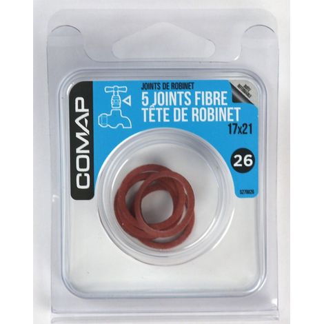 COMAP Lot de 5 joints tête de robinet, 18/21 mm COMAP (1/2)