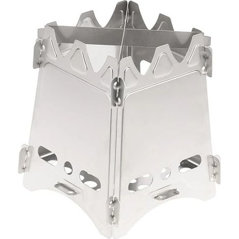 Poite à bois pliant compact lixada pour pique-nique de cuisine de camping en plein air (1/5)