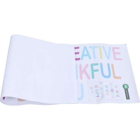 Autocollant mural alphabets anglais décoratifs chambre salon déco murale PVC 70x25cm (1/5)
