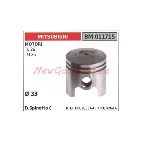 MITSUBISHI Mähkolben TL26 TU26 011715