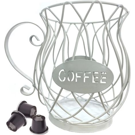 Organisateur pour capsules de café, pour plan de travail de cuisine, bar à café, bureau ou hôtel.-AquaForge (1/5)