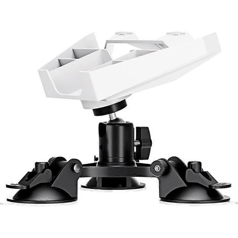 Support à ventouse Starlink Mini avec adaptateur de tête à angle réglable pour StarLink Mini camping-cars, voitures et toits de yachts (1/5)