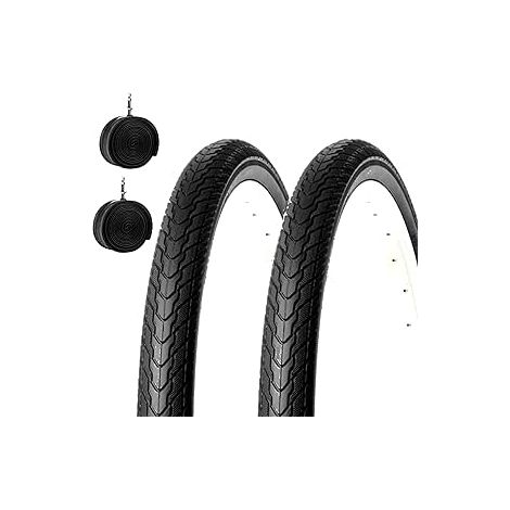 2 COPERTONI + 2 CAMERE D'ARIA 26 X 1.75 BICICLETTA (1/4)