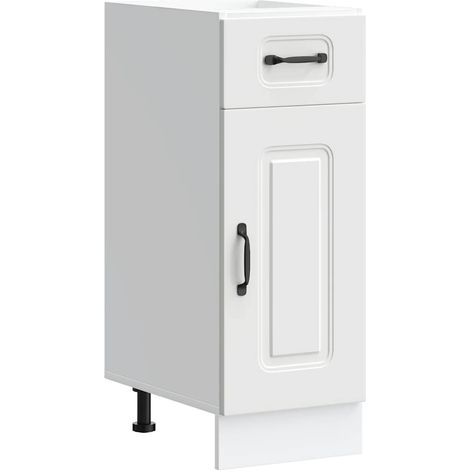 vidaXL Armoire de cuisine Kalmar blanc bois d'ingénierie