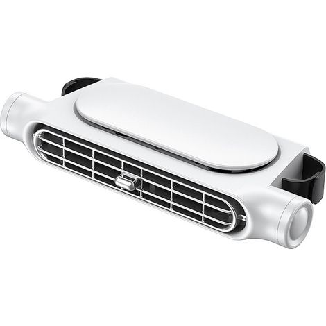 Autositz-Lüfter mit 3 Windstufen, USB-betrieben, tragbarer Kopfstützenventilator für Pkw, Lkw und SUV (1/5)