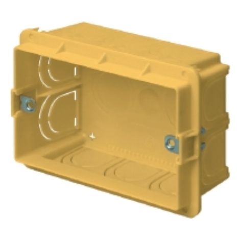 SCATOLA RETTANGOLARE INCASSO 4 P 118X48X70MM Q.TA 10
