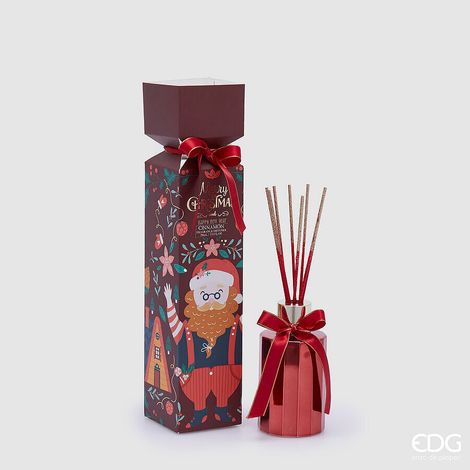 EDG Enzo De Gasperi Profumatore Natalizio Bottiglia Joyful Cinnamon 210 ml – Diffusore di Fragranza per Ambiente (1/3)