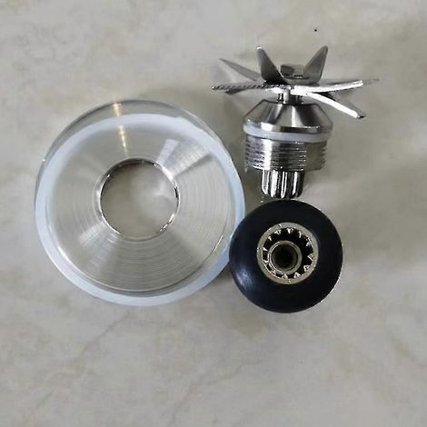 Lot de 3 pièces de rechange pour blender (lame de remplacement) – Compatible avec les modèles Frothie Optimum 9200a et Silver Crest. (1/3)