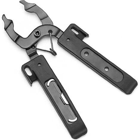 Chaîne Pince chaîne vélo Outil Chaîne de vélo Maillon Rapide Ouvrir la liste Fermer l'outil 2 en 1 Pinces Ouvrir et Fermer, Facile à l'aide de la chaîne Remover Portable pour la