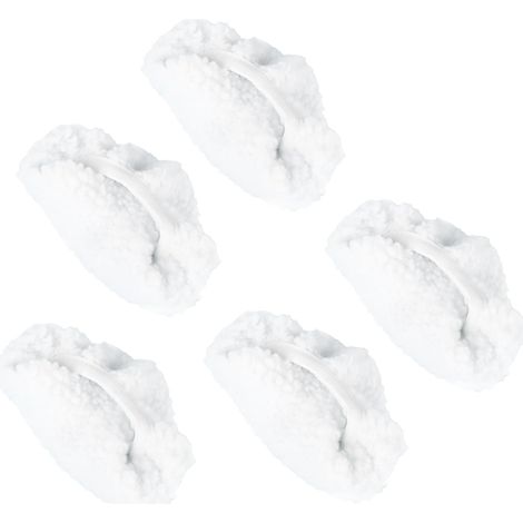 Kit per la pulizia, lucidatura e ceratura dell'auto da 5 pezzi, kit per la ceratura in microfibra di agnello, disco per lucidatura del motore dell'auto (1/5)
