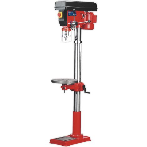 Sealey Floor Standing Pillar Drill 16-Speed 650W/230V GDM200F (1/2)