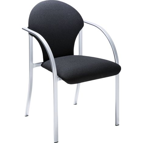 FRANKEL kaiserkraft, Fauteuil empilable, h x l x p assise 470 x (1/3)
