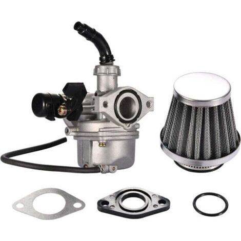 Enowelir Carburateur PZ19 avec Filtre à Air pour Quad et Moto Cross 50cc à 125cc (1/4)
