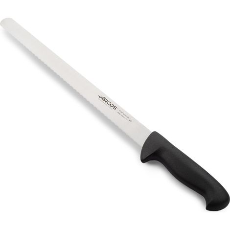 Konditormesser Arcos Farbe - Prof 293625 in Nitrum Edelstahl und mango ergonomisches schwarzes Polypropylen und 35 cm Klinge, Vitrine (1/5)