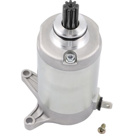 Starter motor for YAMAHA XV250, VIRAGO250, XV125 and XVS125, compatible with motorcycles, UTVs and ATVs. High-quality original part from the manufacturer.