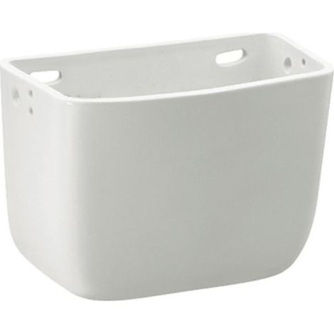 Roca – Réservoir de chasse d'eau 370x210x275mm – Cassetta double sortie – Sans couvercle – Pour installation standard